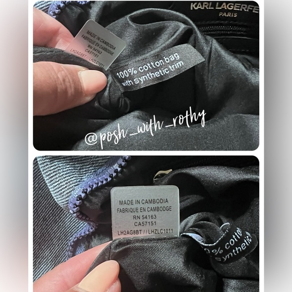 Karl Lagerfeld Paris Amour Tote, NWT - Picture 11 of 13